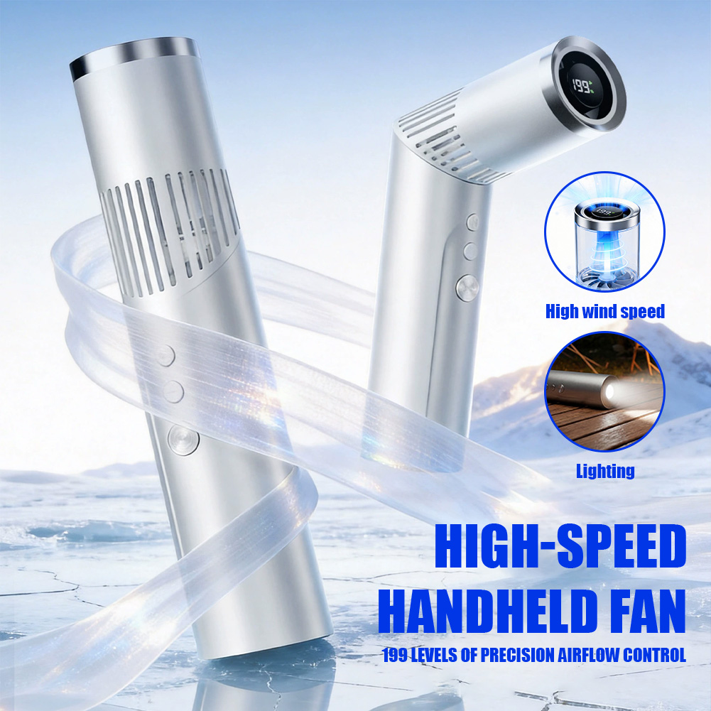 Outdoor Power Fan - Mini Handheld Fan 20000 RPM Brushless