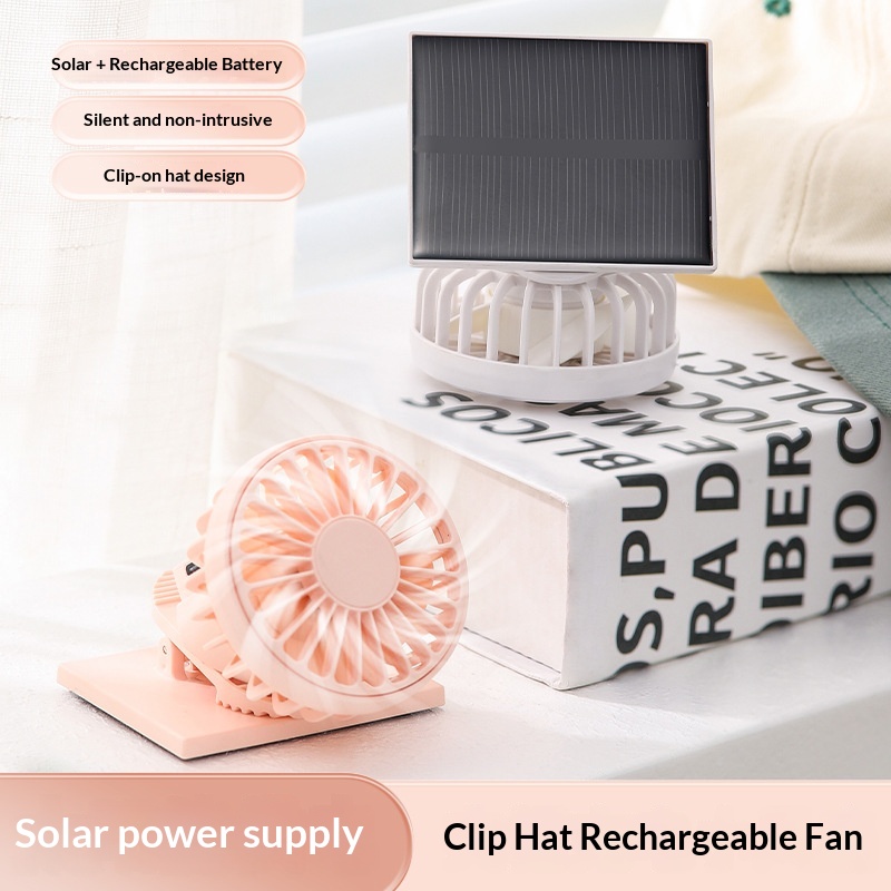 Outdoor Usb Power Supply - Portable Mini Clip Fan Dual Power