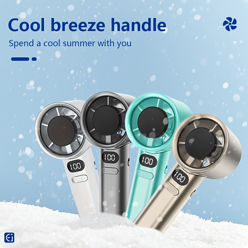 Outdoor Power Fan - Handheld mini fan, powerful 400mAh wind