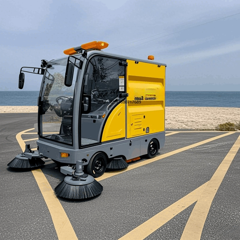 Pressure Washer Electric - Compact Electric Street Sweeper Large Ride-On