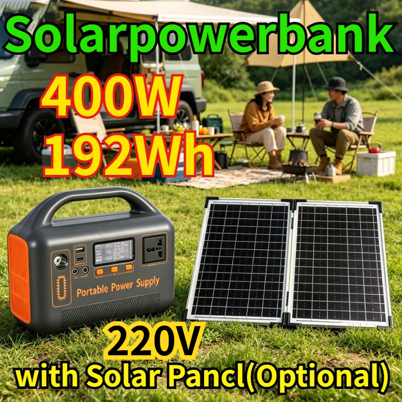 Outdoor Powerbank - New 400W Portable Power Station 220V