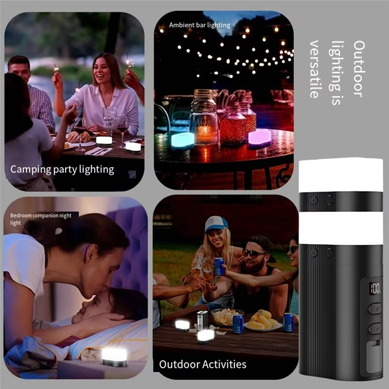 Outdoor Power Deals - Top Deals 2-In-1 Magnetic Camping Light