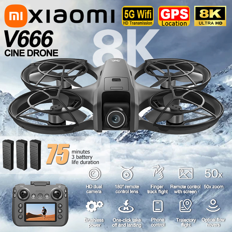 Outdoor Usb Power Supply - Xiaomi V666 Drone 8K Aerial HD