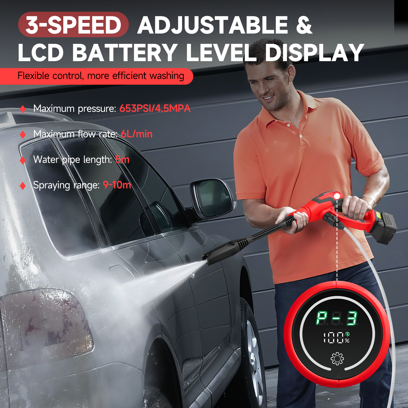 Brushless Electric Pressure Wa - Pressure Washer Electric reseña y precio
