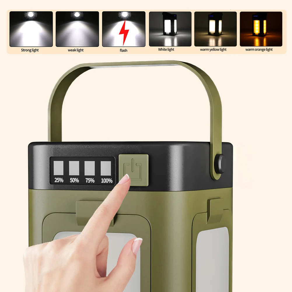 Solar Outdoor Portable Camping - Outdoor Powerbank reseña y precio