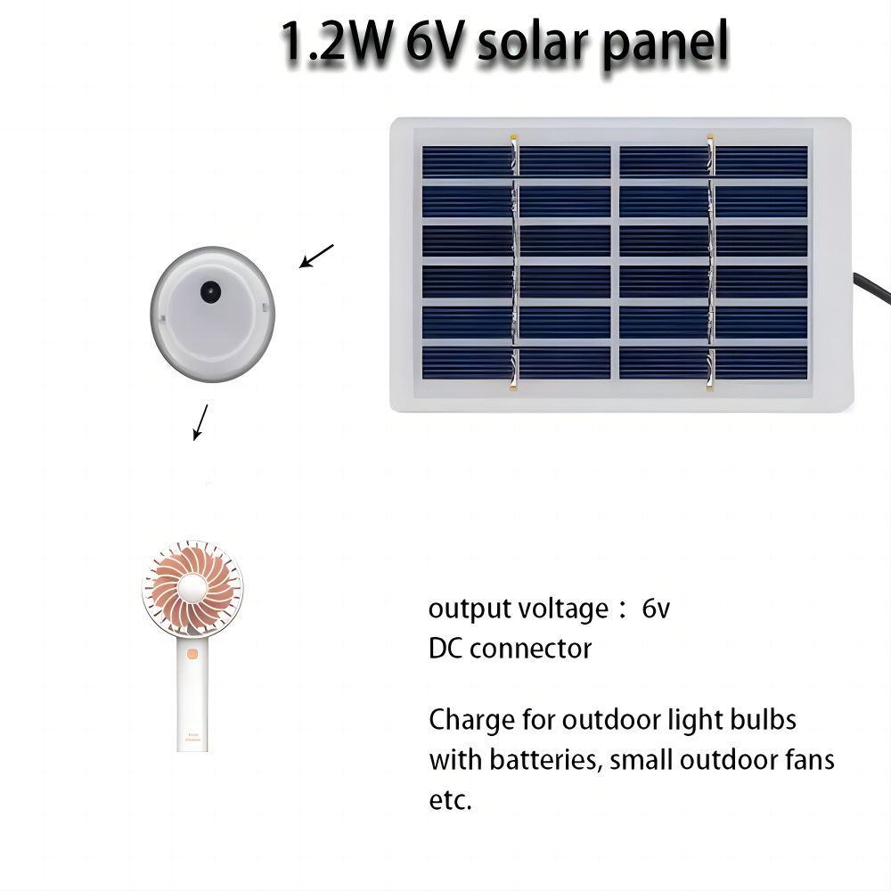 12W 6V Mini Solar Panel USB Mo - Outdoor Power Module reseña y precio