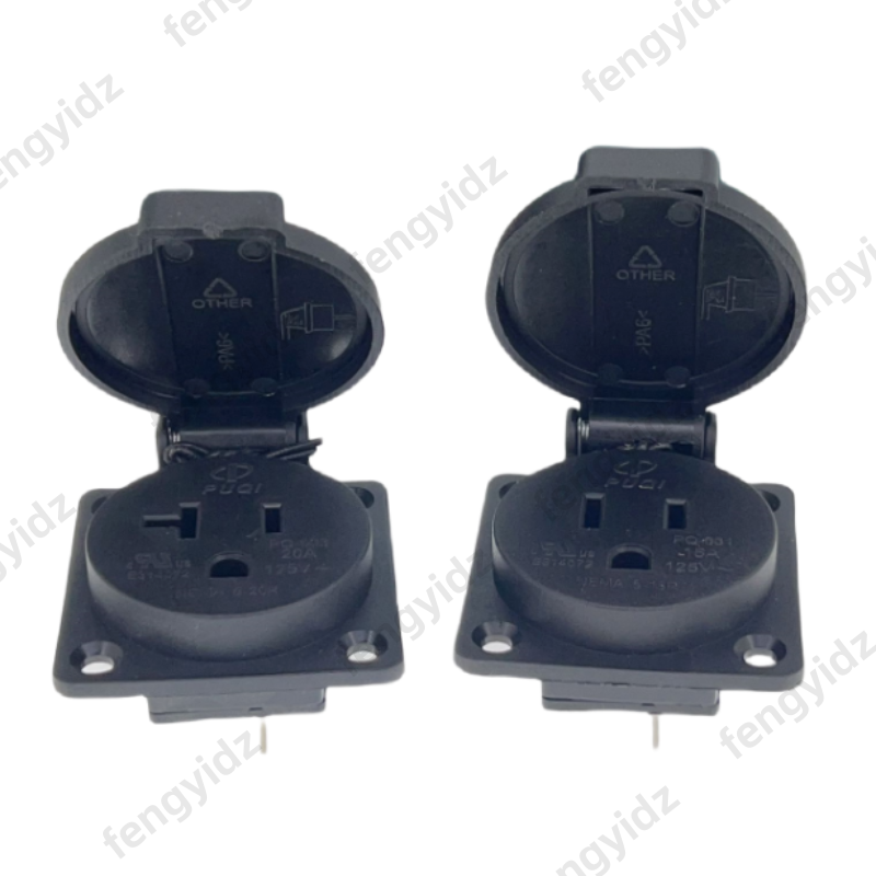 Black 125V 15A 20A IP44 CE Ame - Outdoor Power Module reseña y precio