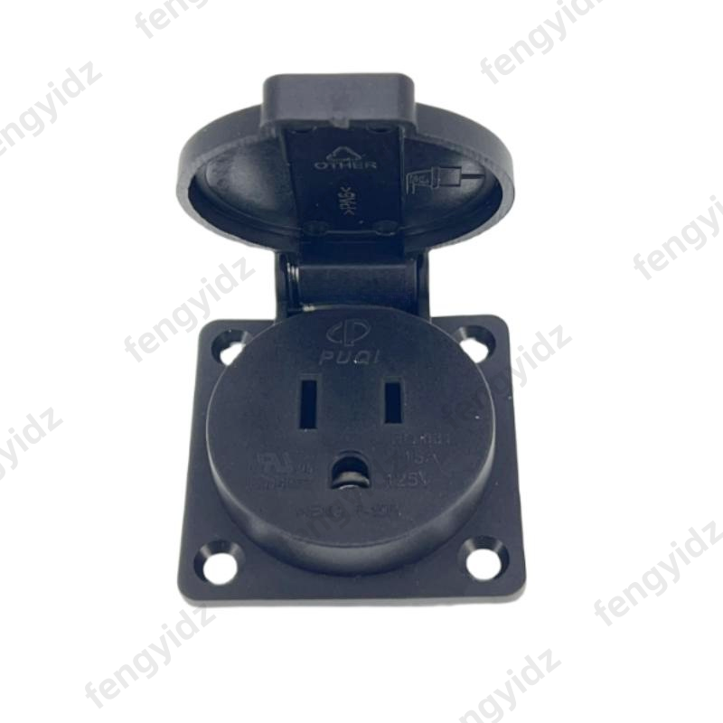 Black 125V 15A 20A IP44 CE Ame - Outdoor Power Module reseña y precio