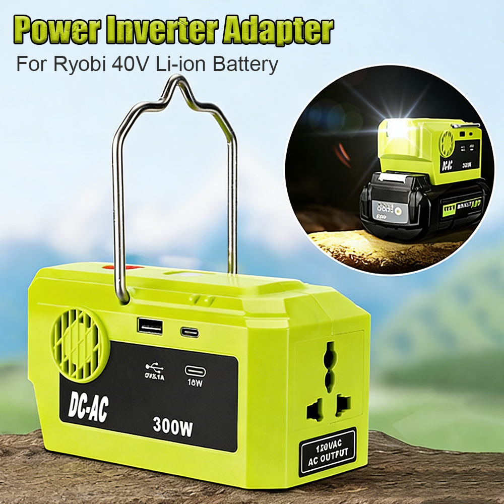 NEW Portable Power Inverter fo - Outdoor Power Adapter Usb C reseña y precio