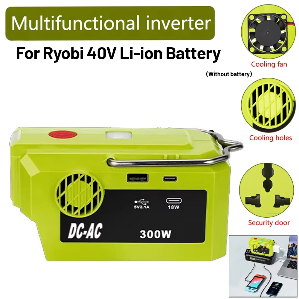 NEW Portable Power Inverter fo - Outdoor Power Adapter Usb C reseña y precio