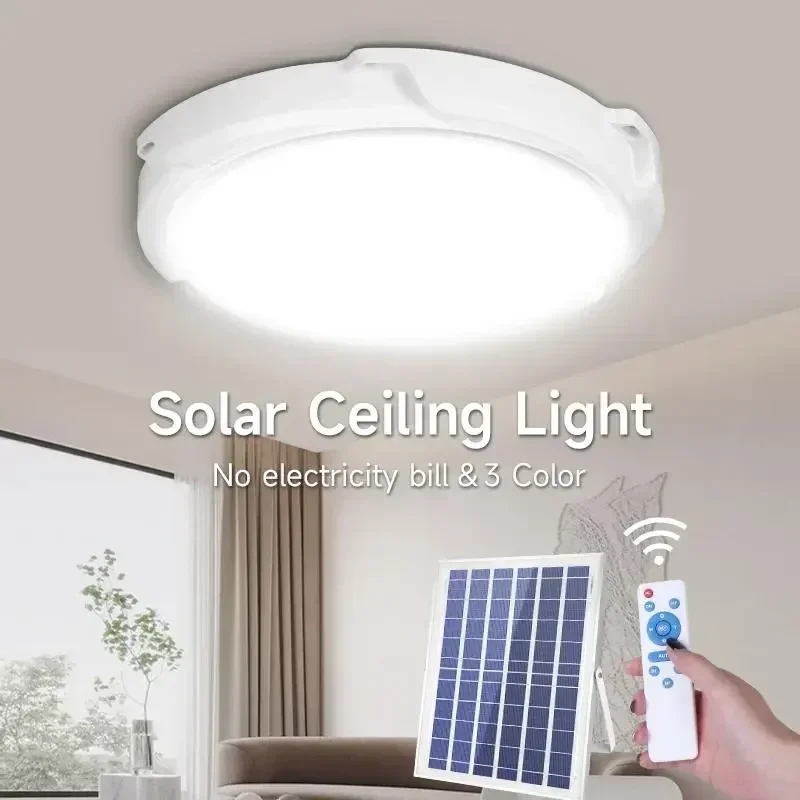 60/500W LED Solar Ceiling Ligh - Outdoor Power Line reseña y precio