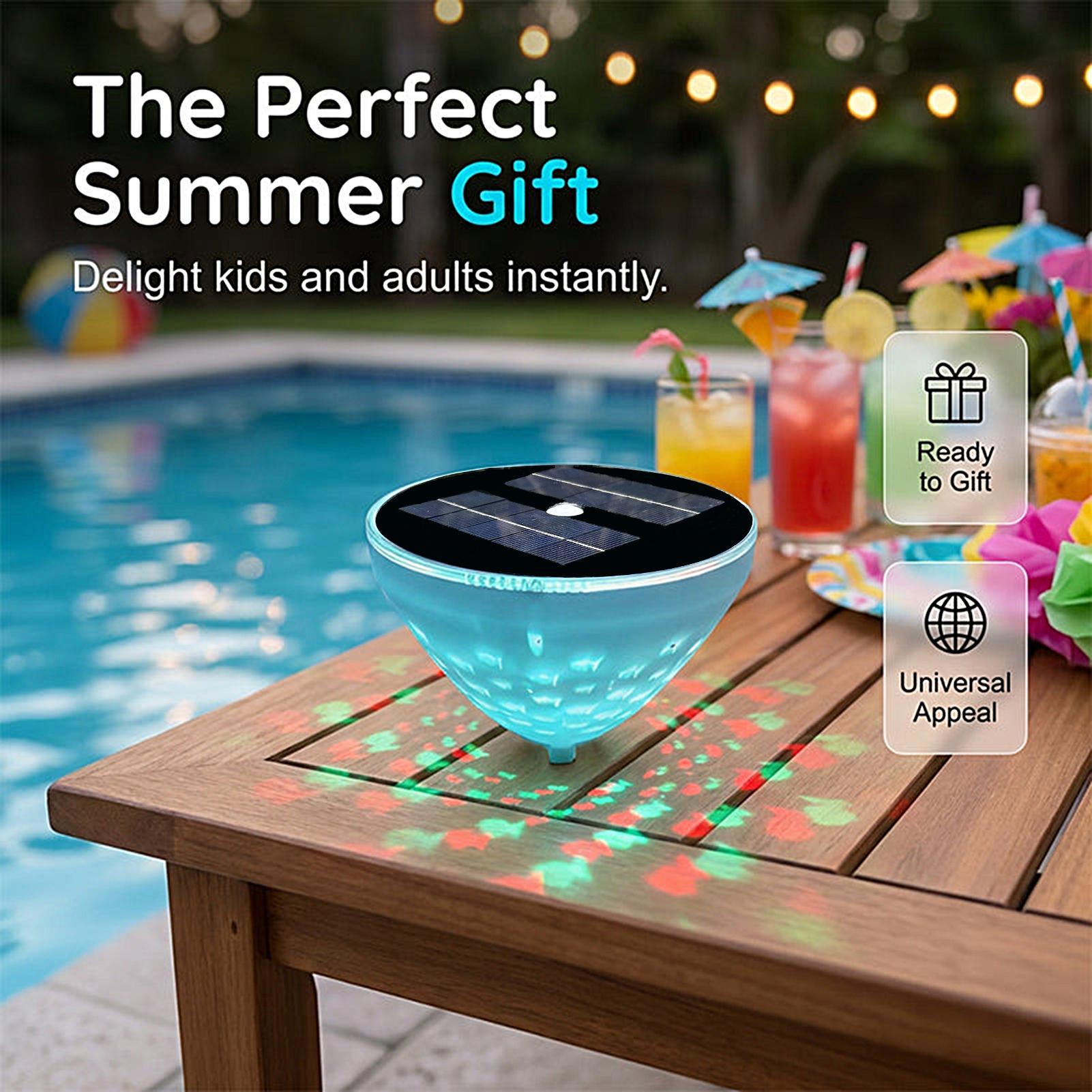 Pool Lights Solar Powered 2 Pi - Outdoor Power For Hot Tub reseña y precio
