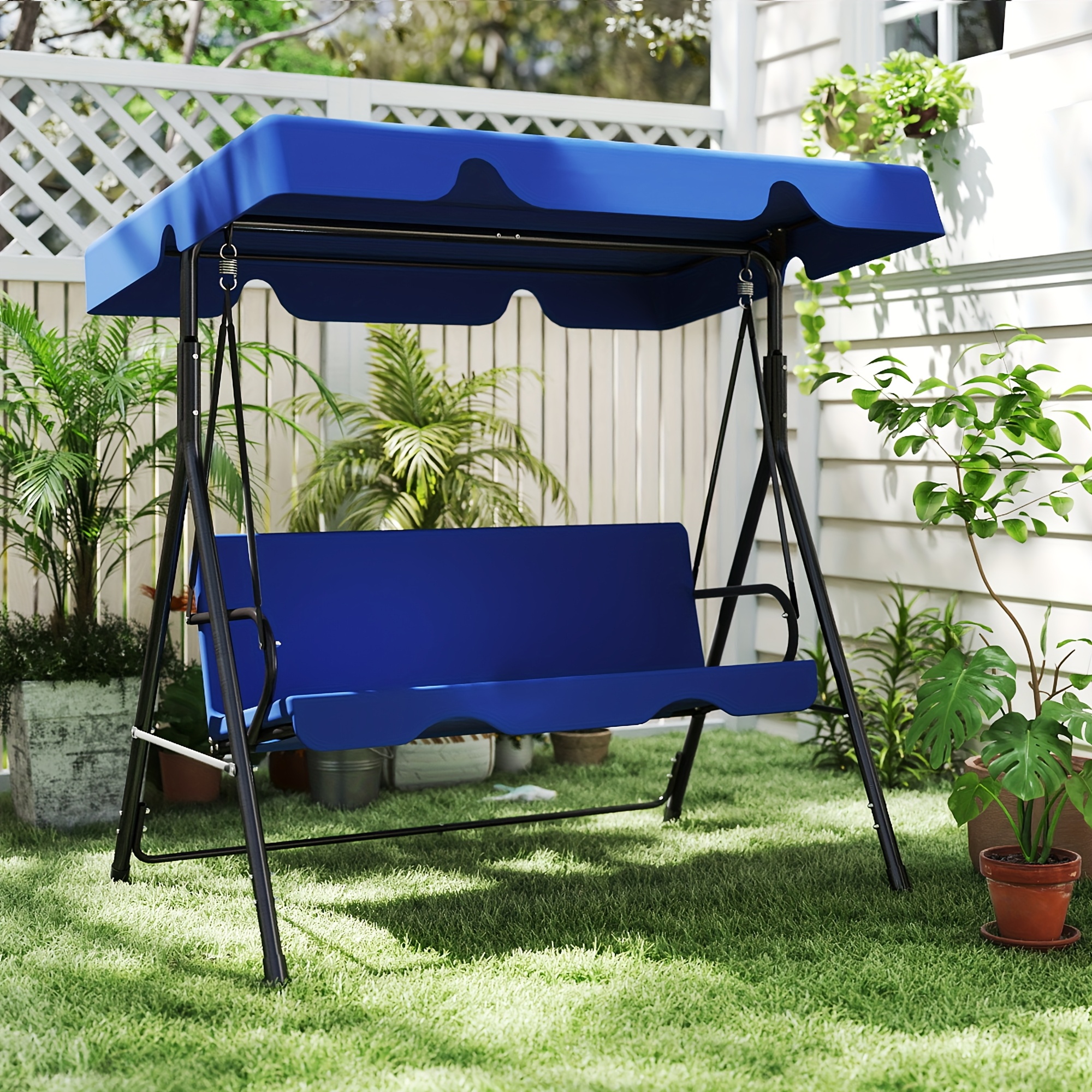 Outdoor Porch Swing Glider Wit - Outdoor Power Deals reseña y precio