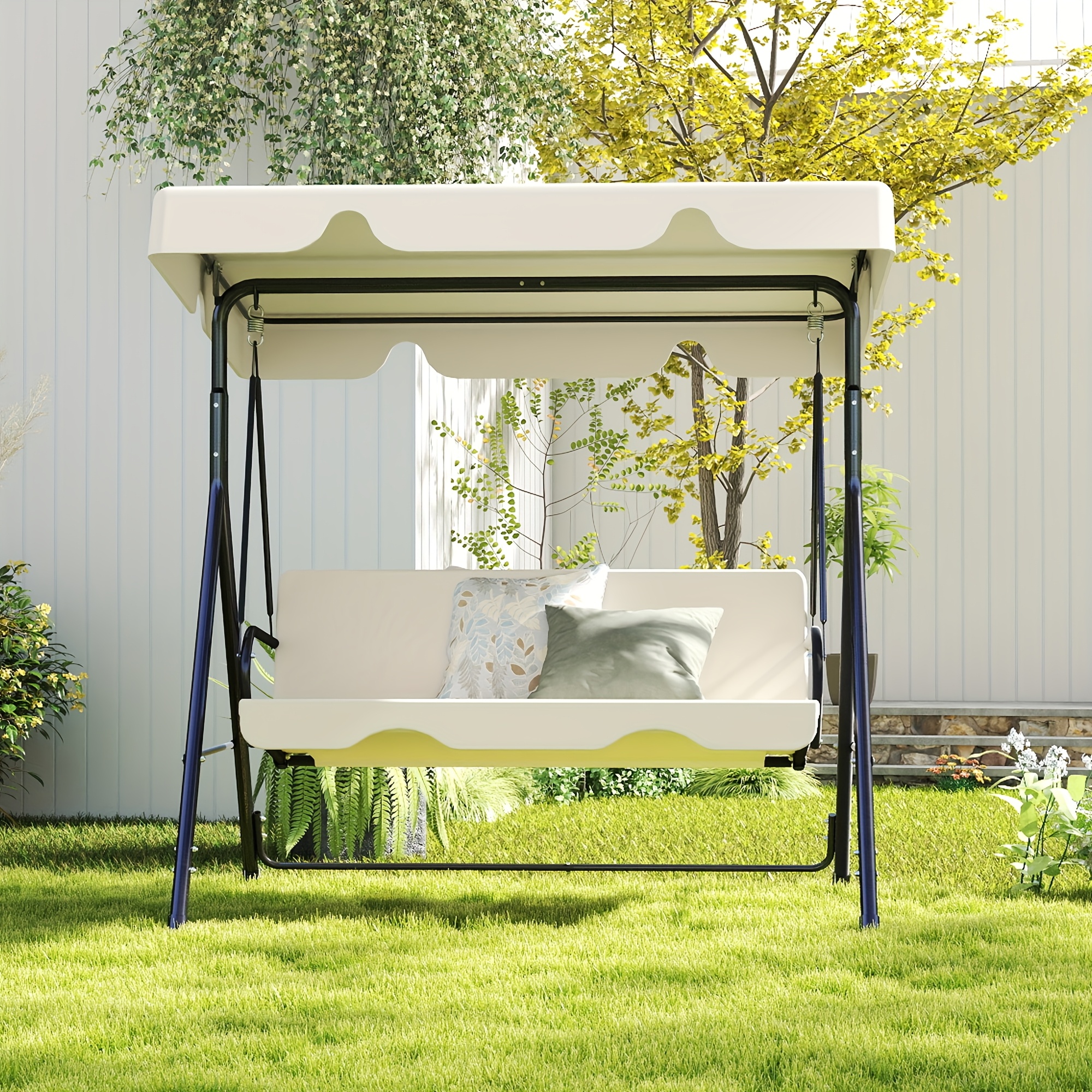 Outdoor Porch Swing Glider Wit - Outdoor Power Deals reseña y precio