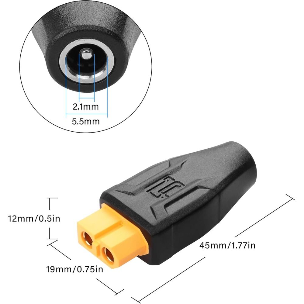 5525 7450 USB C to XT60 Adapte - Outdoor Power Adapter Usb C reseña y precio