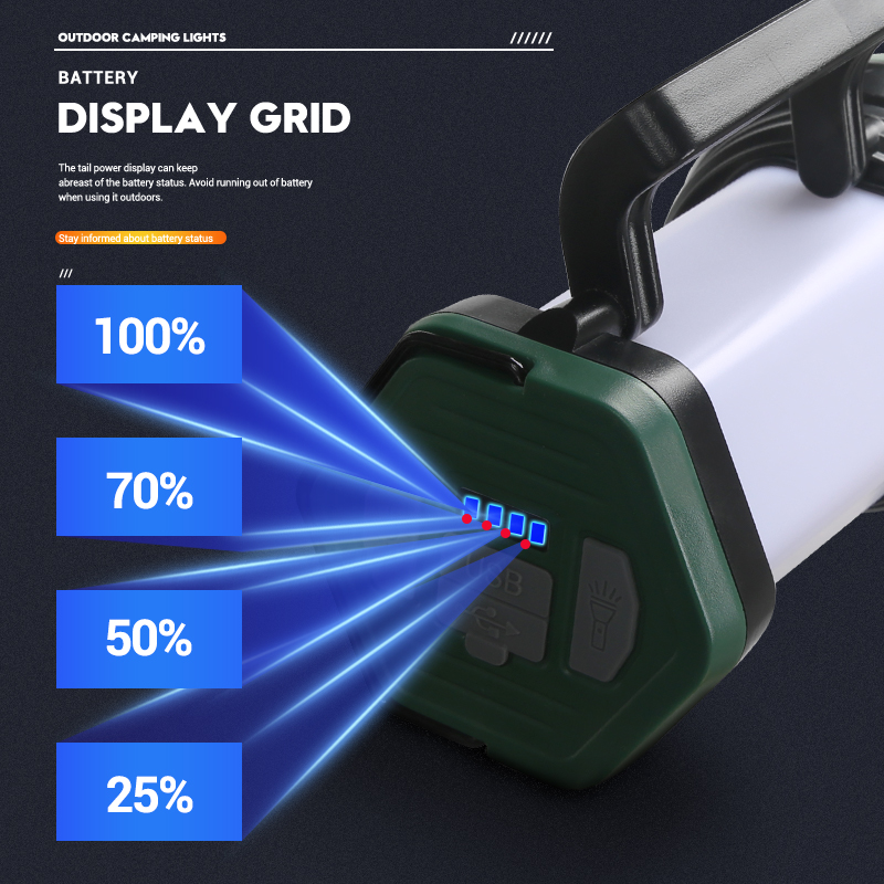 Portable Powerful LED Flashlig - Outdoor Powerbank reseña y precio
