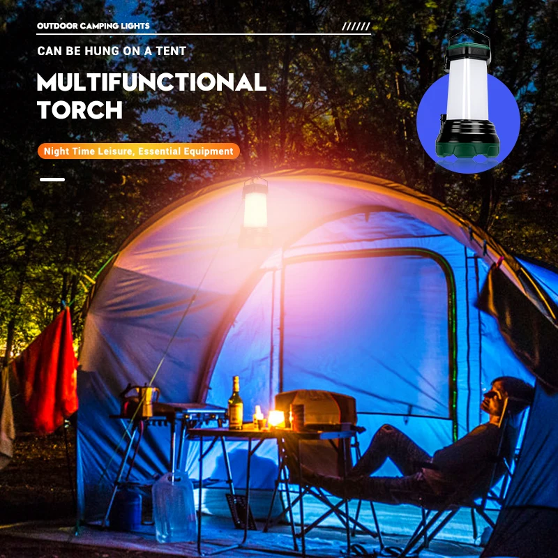 Portable Powerful LED Flashlig - Outdoor Powerbank reseña y precio