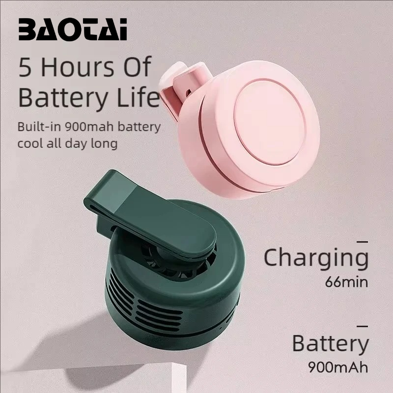Portable Mini Clip Fan With 3  - Outdoor Power Fan reseña y precio