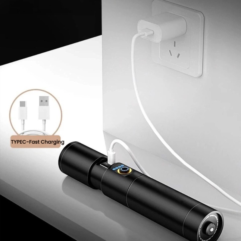 Strong Light LED Flashlight Ty - Outdoor Usb Power Supply reseña y precio