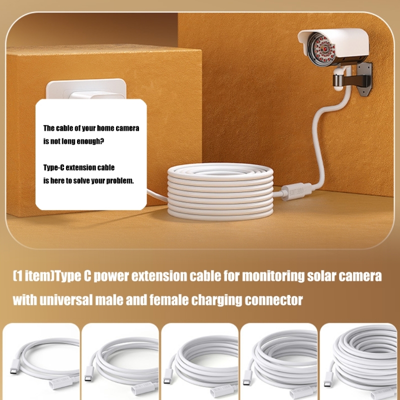 USB Type-C Male-to-Female Powe - Outdoor Power Adapter Usb C reseña y precio
