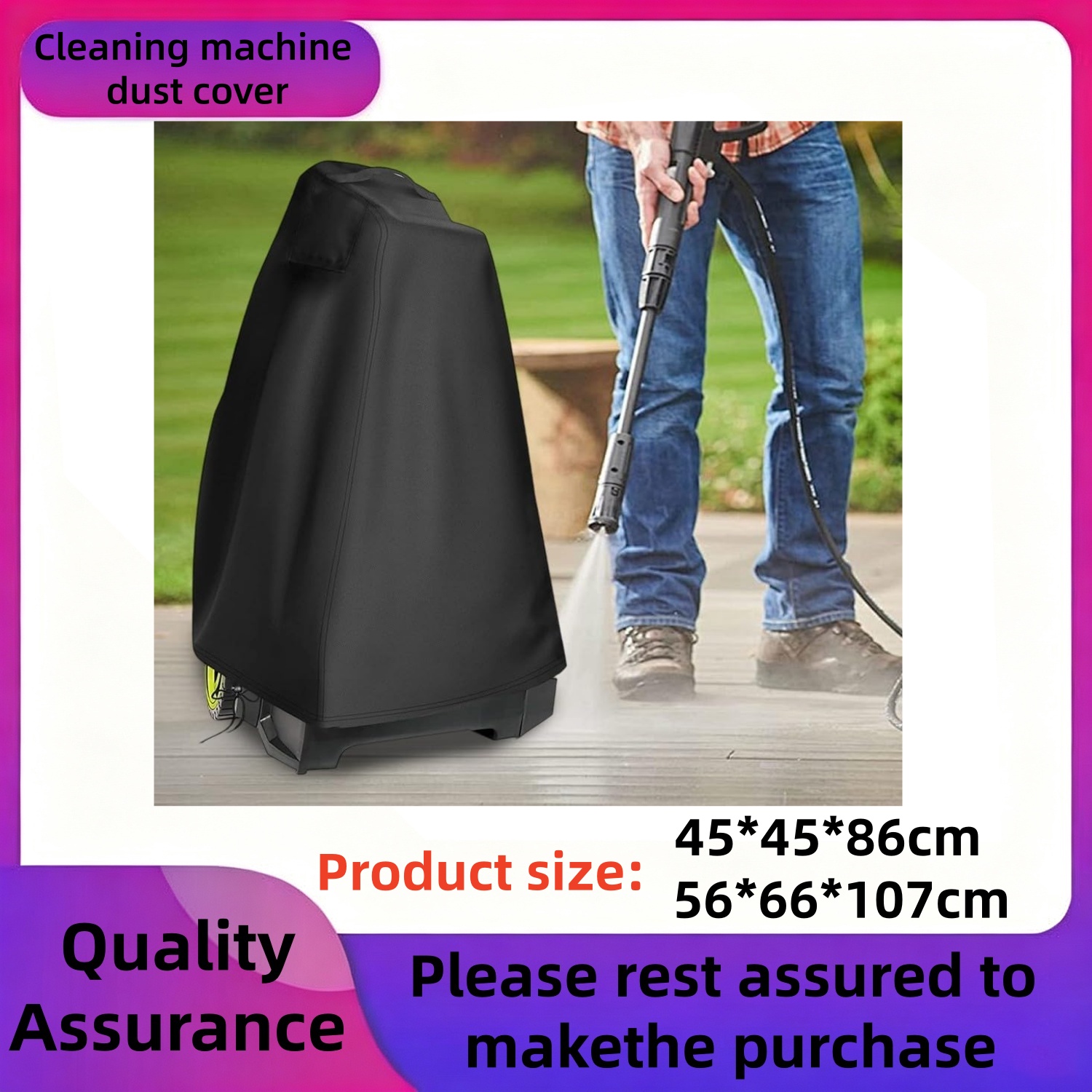 Pressure Washer Cover 210D Oxf - Pressure Washer Electric reseña y precio