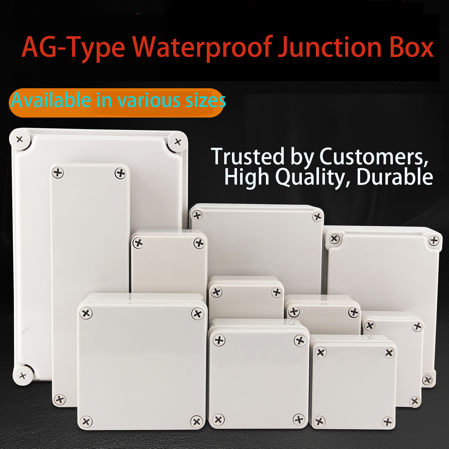 Outdoor IP66 Waterproof ABS Pl - Outdoor Power Junction Box reseña y precio