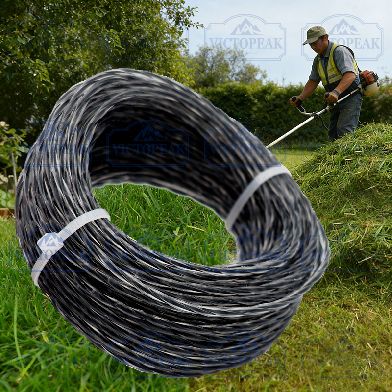 Two-colorTwist 2.4mm 15m Trimm - Outdoor Power Line reseña y precio