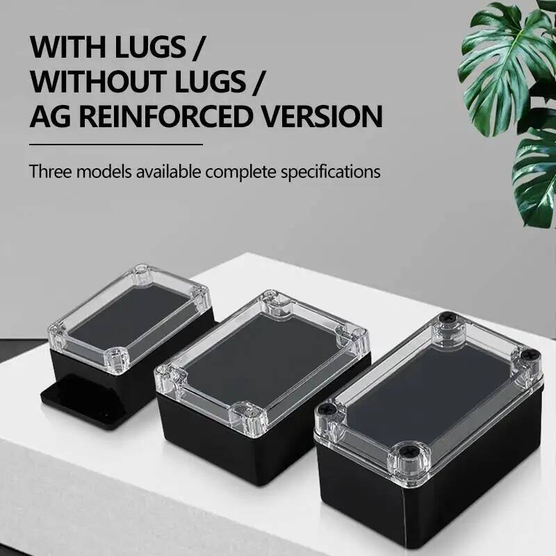 2pcs Transparent Cover Waterpr - Outdoor Power Junction Box reseña y precio