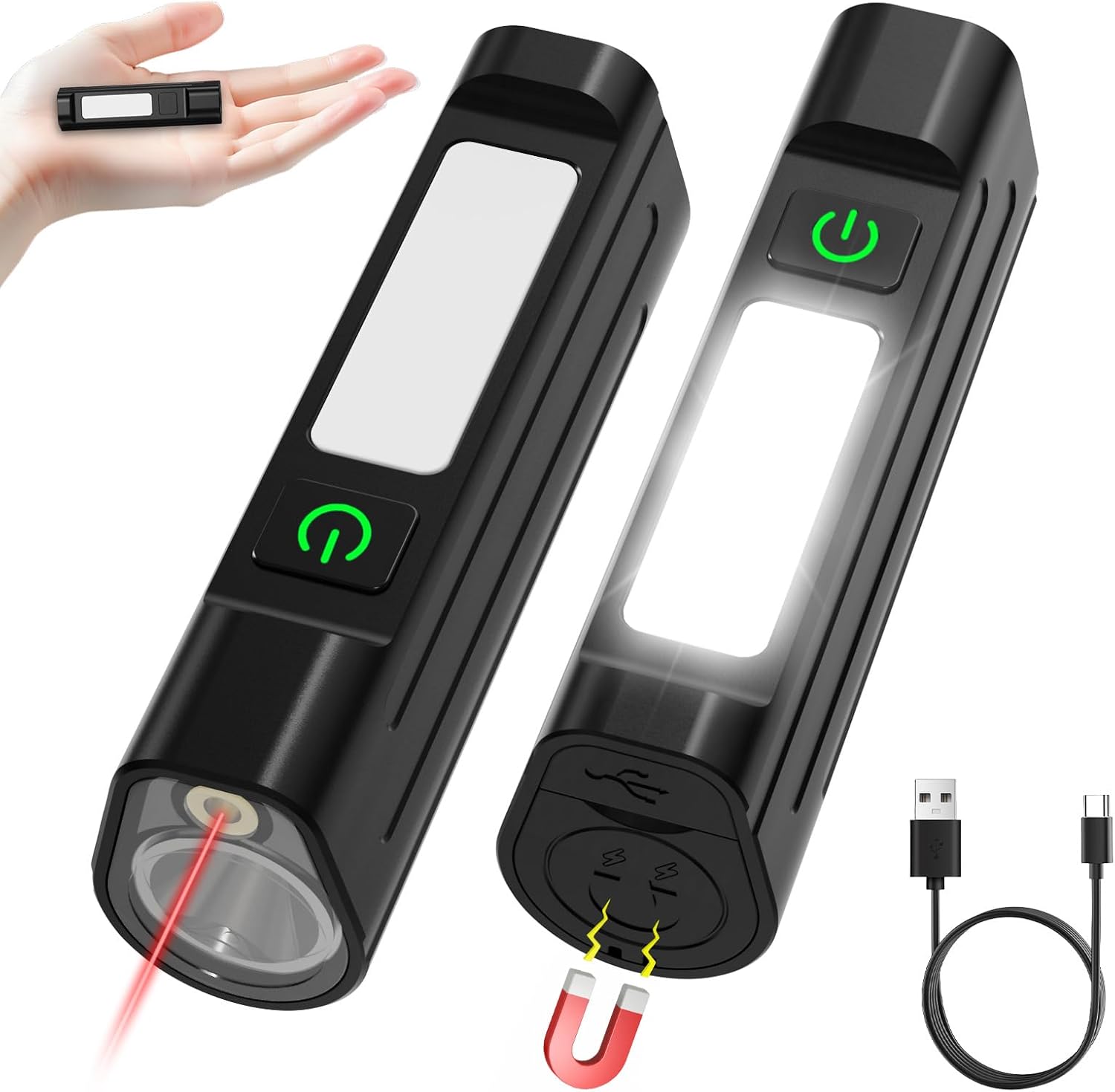 Portable LED FlashlightWaterpr - Outdoor Usb Power Supply reseña y precio