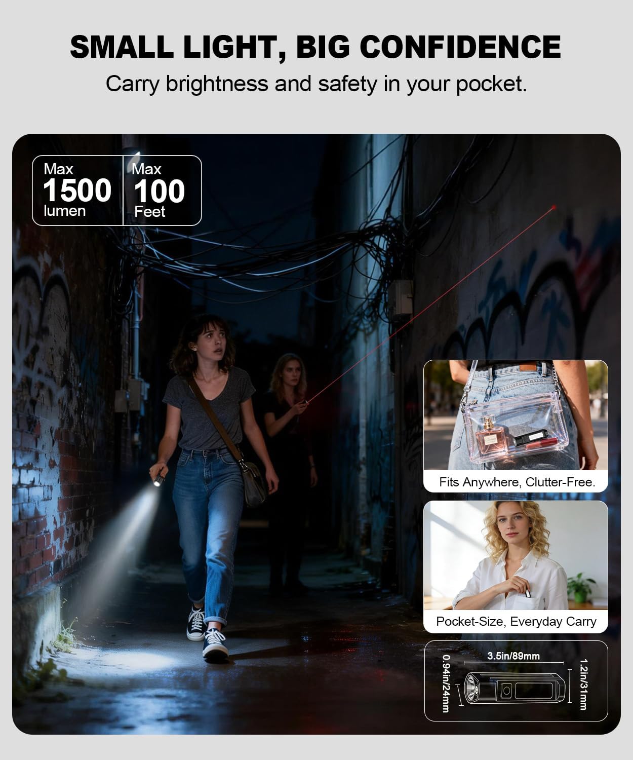 Portable LED FlashlightWaterpr - Outdoor Usb Power Supply reseña y precio