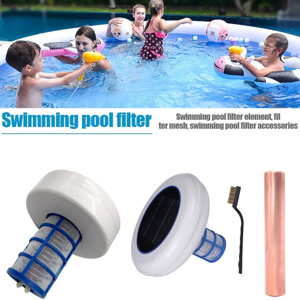 Solar Powered Pool-Ionizer Cop - Outdoor Power For Hot Tub reseña y precio