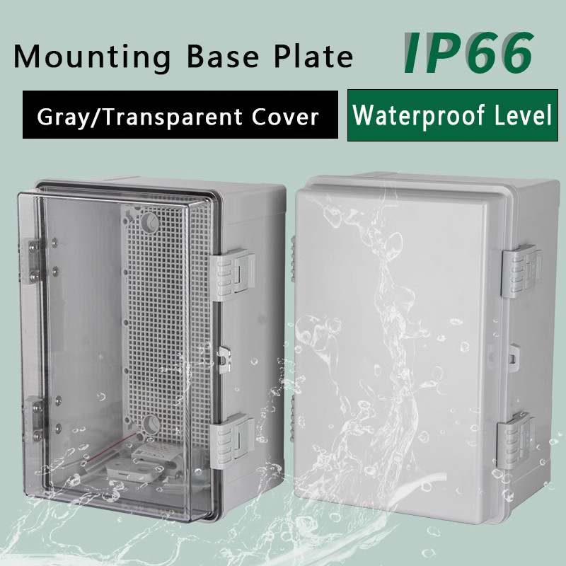 IP66 Waterproof Gray/Transpare - Outdoor Power Junction Box reseña y precio