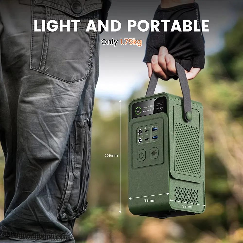 60000mAh 200W 192Wh Camping Po - Outdoor Powerbank reseña y precio