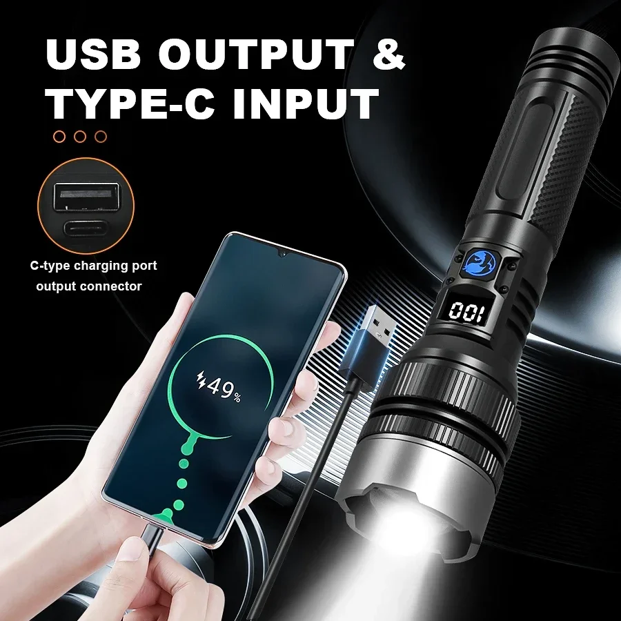 Ultra-Bright Rechargeable Flas - Outdoor Powerbank reseña y precio