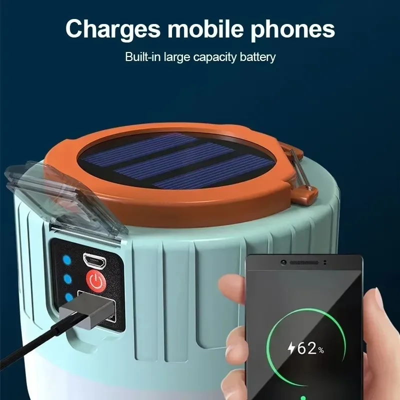 Solar Camping Lantern Recharge - Outdoor Powerbank reseña y precio