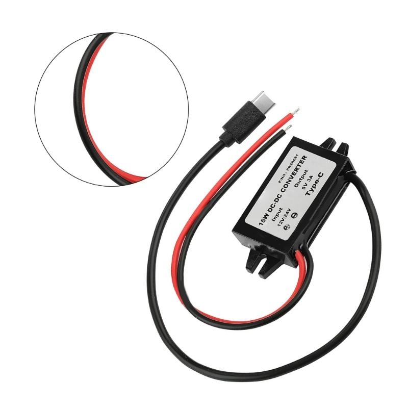 Reliable 12V/24V to 5V USB C P - Outdoor Power Adapter Usb C reseña y precio