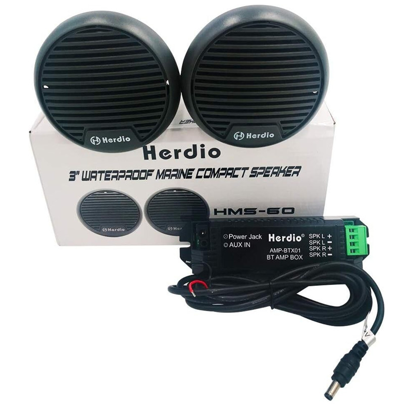 Herdio 2PCS 3'' Bluetooth Mari - Outdoor Power For Hot Tub reseña y precio
