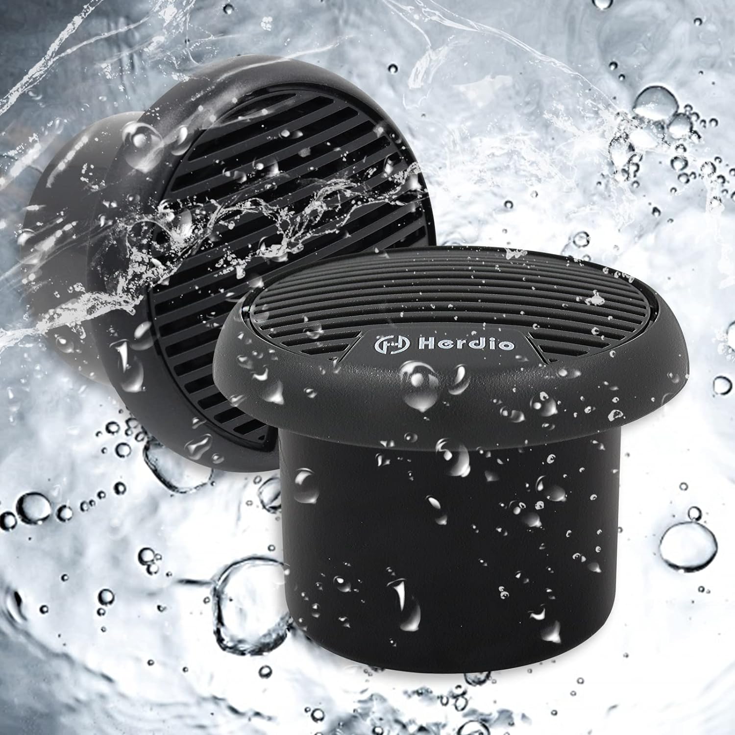 Herdio 2PCS 3'' Bluetooth Mari - Outdoor Power For Hot Tub reseña y precio