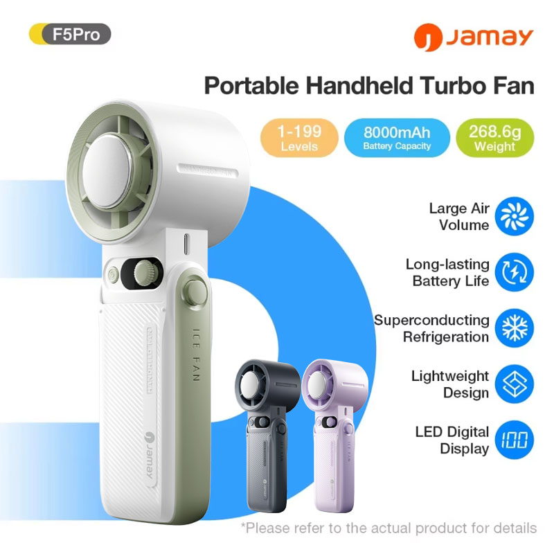 Portable Handheld Fan Strong W - Outdoor Power Fan reseña y precio