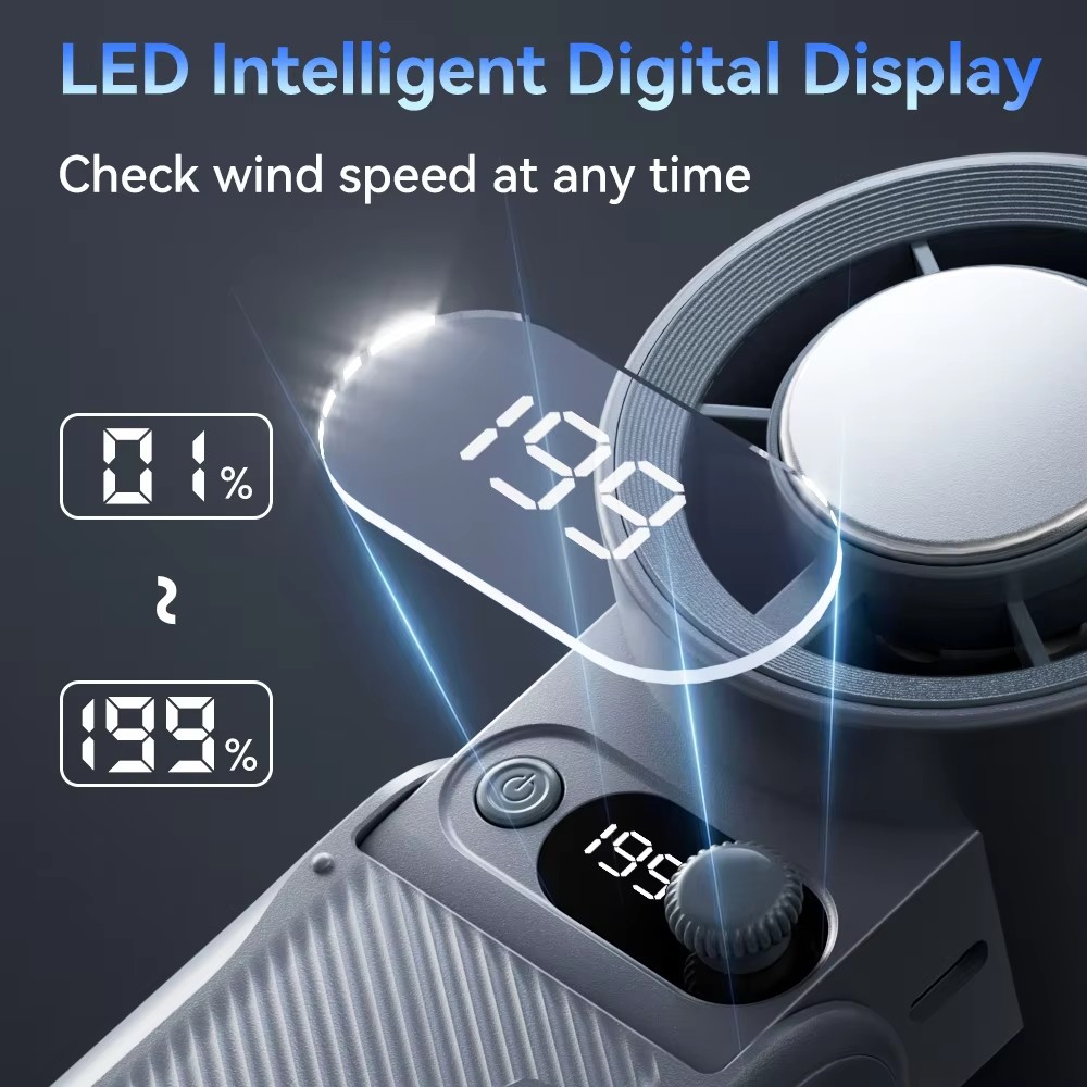 Portable Handheld Fan Strong W - Outdoor Power Fan reseña y precio