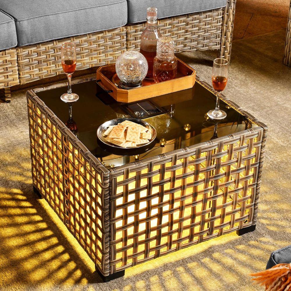 All-Weather Wicker 5-Piece Out - Outdoor Power Lift Chair reseña y precio