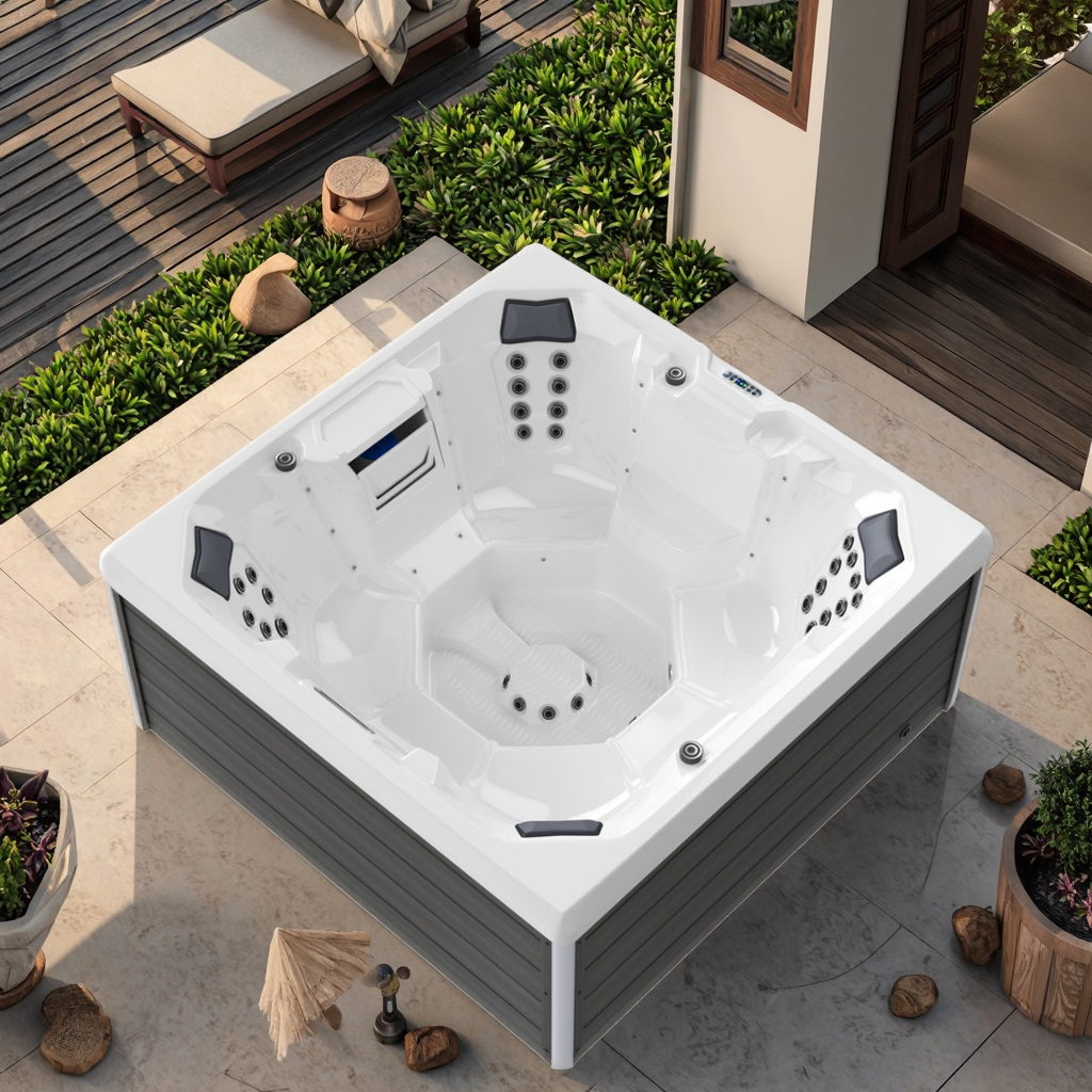 High Quality White Acrylic Spa - Outdoor Power For Hot Tub reseña y precio