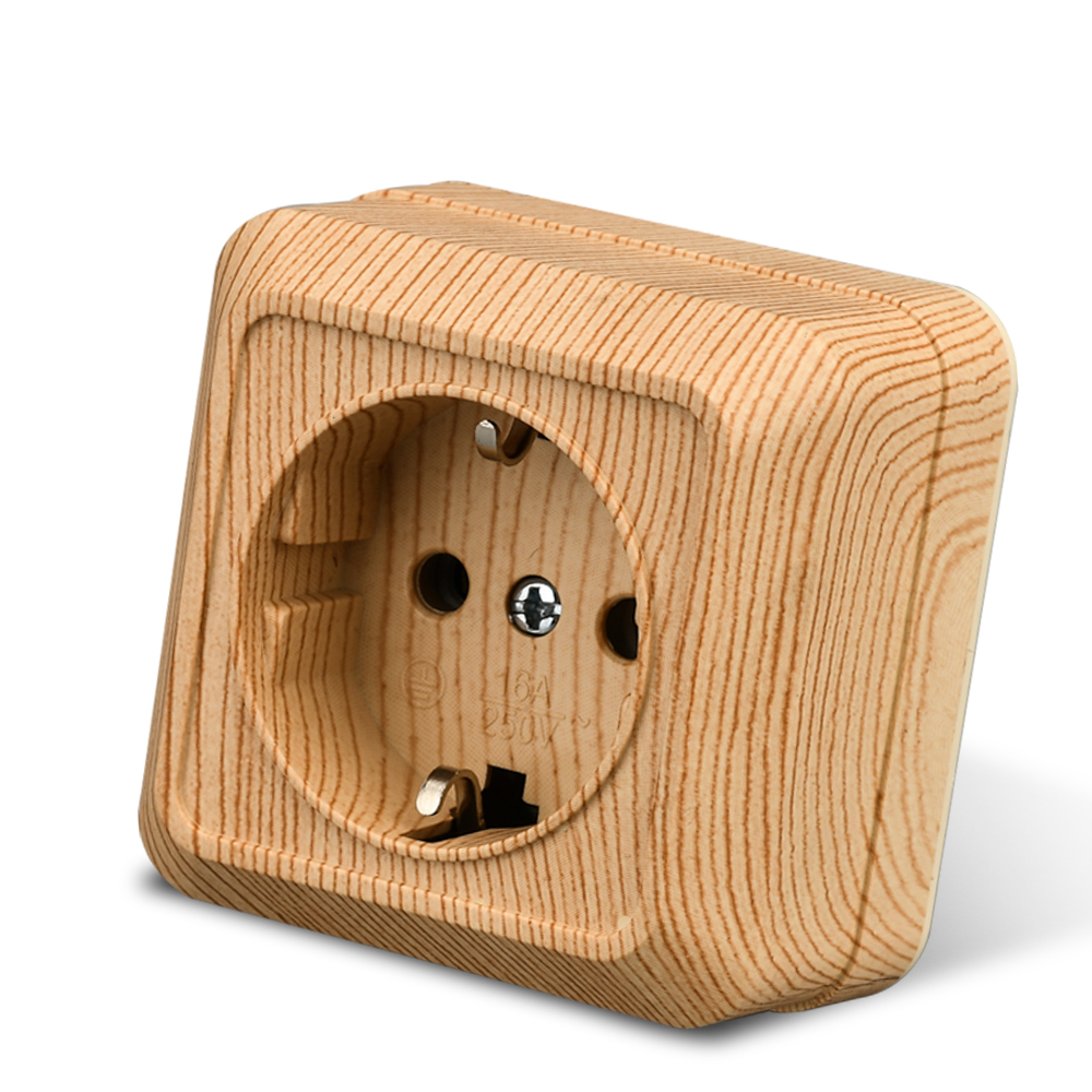 WESA Wooden Wall Surface Socke - Outdoor Power Module reseña y precio