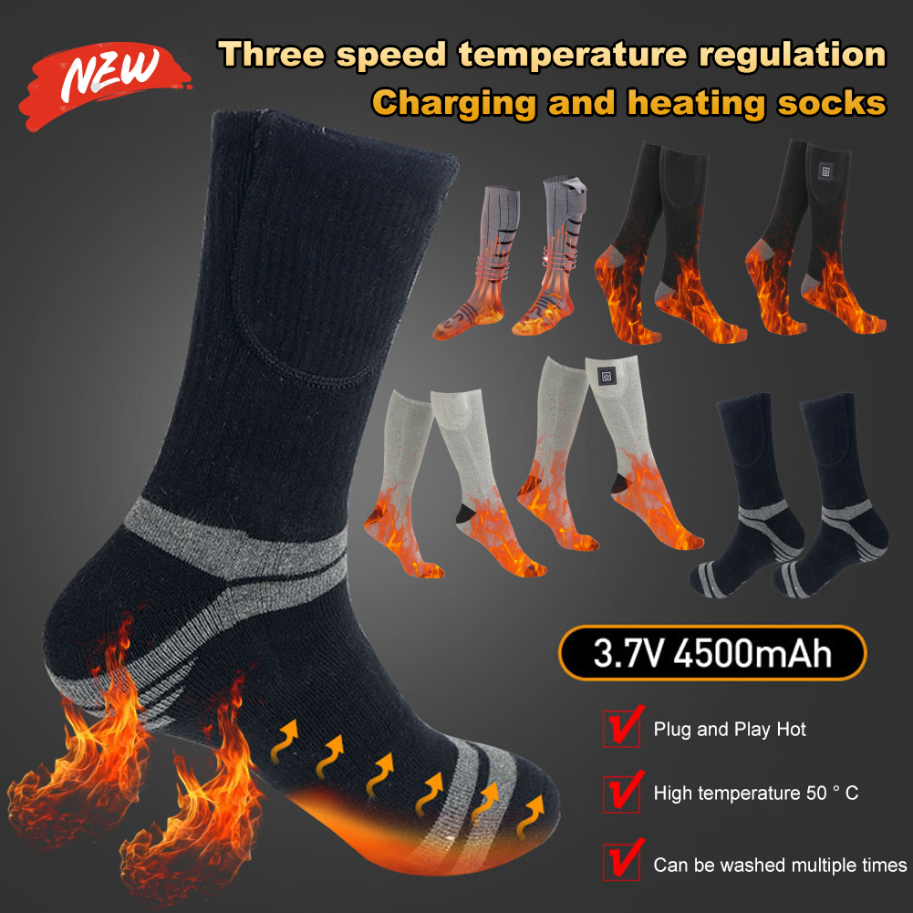 Winter Electric Heated Socks U - Outdoor Usb Power Supply reseña y precio
