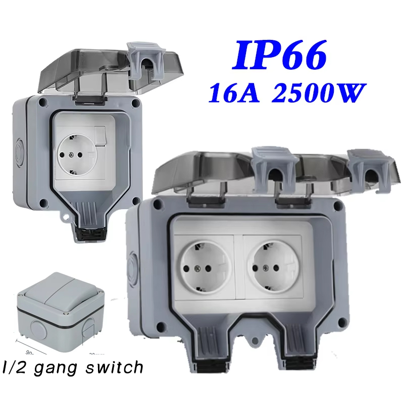 EU KR Outdoor Wall Waterproof  - Outdoor Power Module reseña y precio