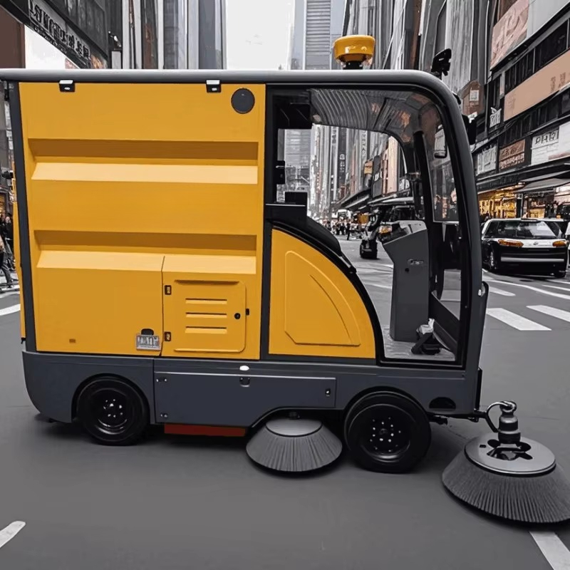 Compact Electric Street Sweepe - Pressure Washer Electric reseña y precio