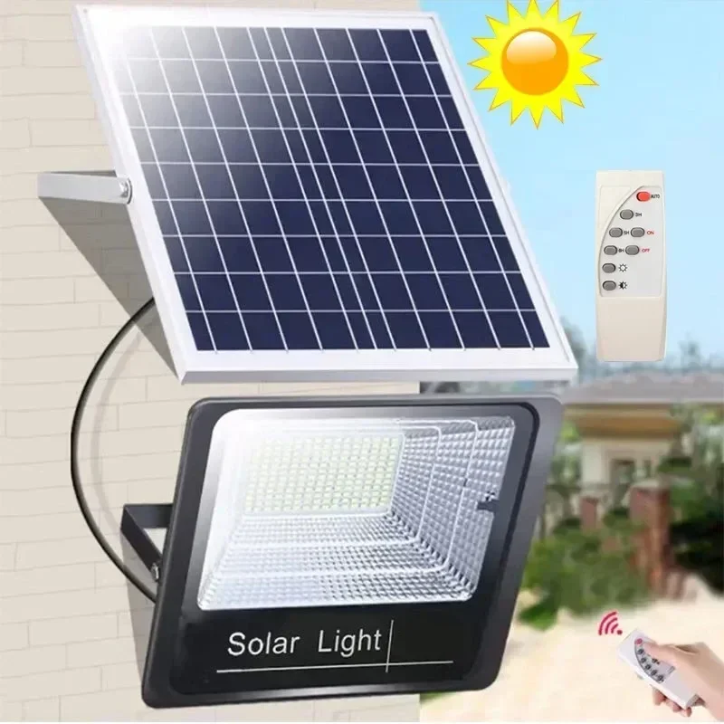 30W/60W/100W200W Solar Flood L - Outdoor Power Line reseña y precio