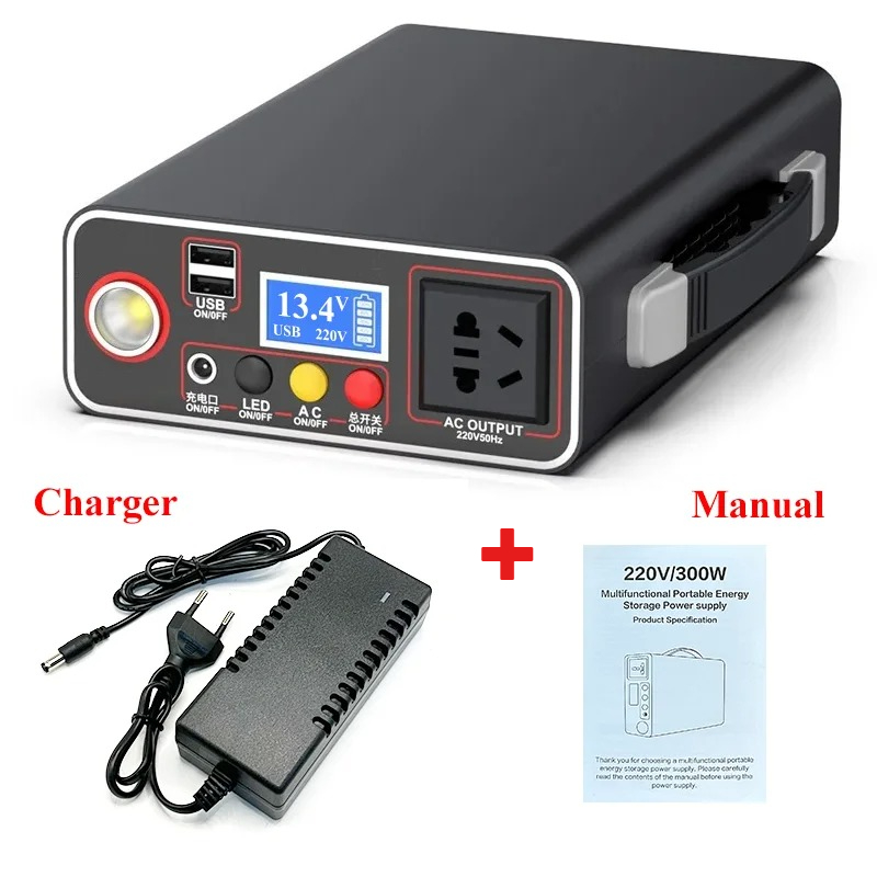 220V 300W Portable Solar Gener - Outdoor Powerbank reseña y precio