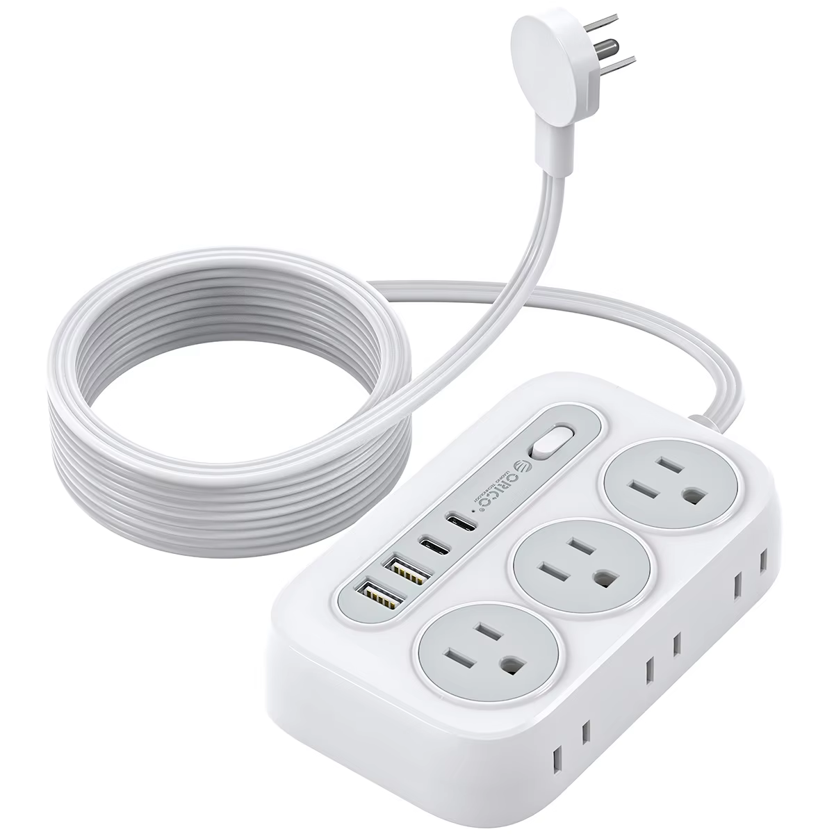 ORICO Power Strip 6 AC Outlets - Outdoor Power Adapter Usb C reseña y precio