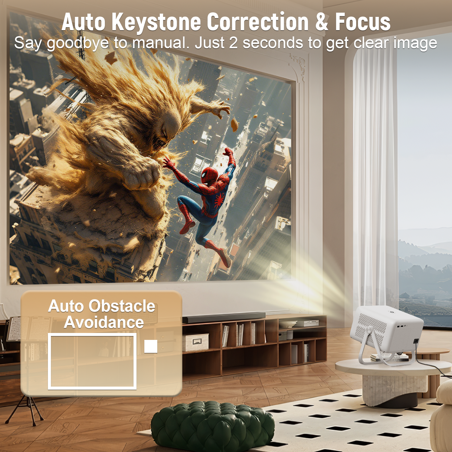 Velec New Projector 8K Video D - Outdoor Power Module reseña y precio
